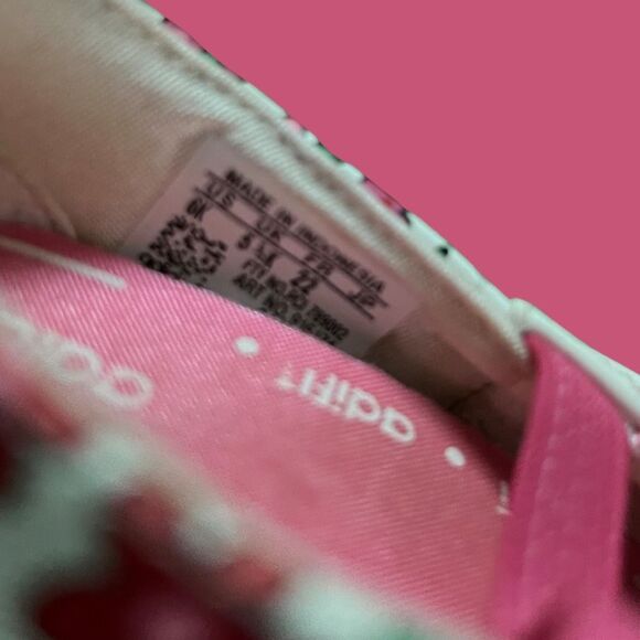 Adidas Toddler Floral Blossom Mary Jane Slip On Shoes Size 6 - Picture 4 of 8